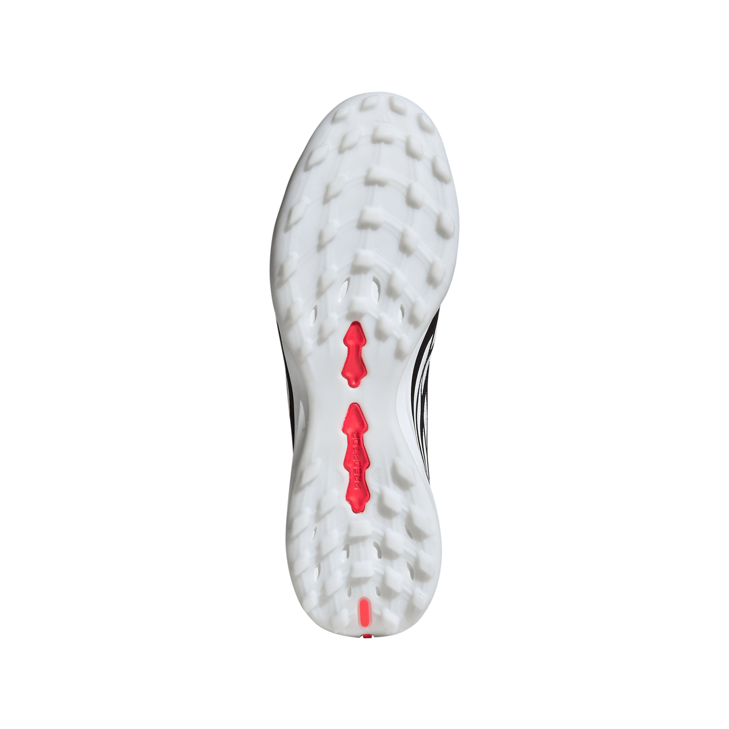 adidas Predator Pro FT TF Turf Soccer Shoes - CBlack/ FTWhite/ Lucred