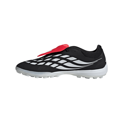 adidas Predator Pro FT TF Turf Soccer Shoes - CBlack/ FTWhite/ Lucred