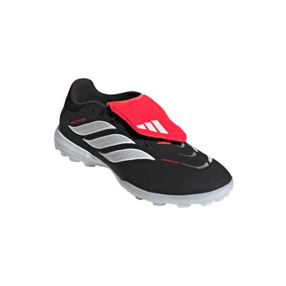 adidas Predator Pro FT TF Turf Soccer Shoes - CBlack/ FTWhite/ Lucred