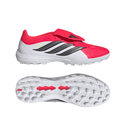 adidas Predator League FT TF Soccer Shoes - Lucred/Cblack/Ftwwht