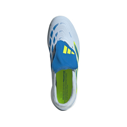 adidas Predator League FoldTongue Turf Soccer Cleats-  Crystal Sky/ Ray Blue/Team Solar Yellow 2
