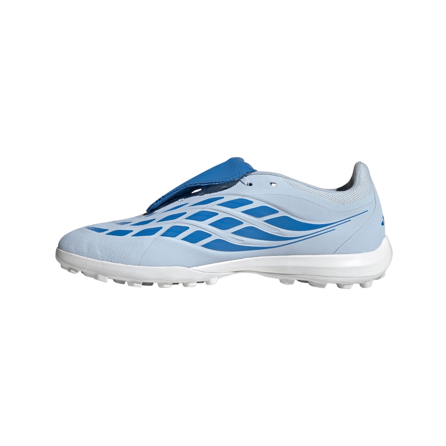adidas Predator League FoldTongue Turf Soccer Cleats-  Crystal Sky/ Ray Blue/Team Solar Yellow 2