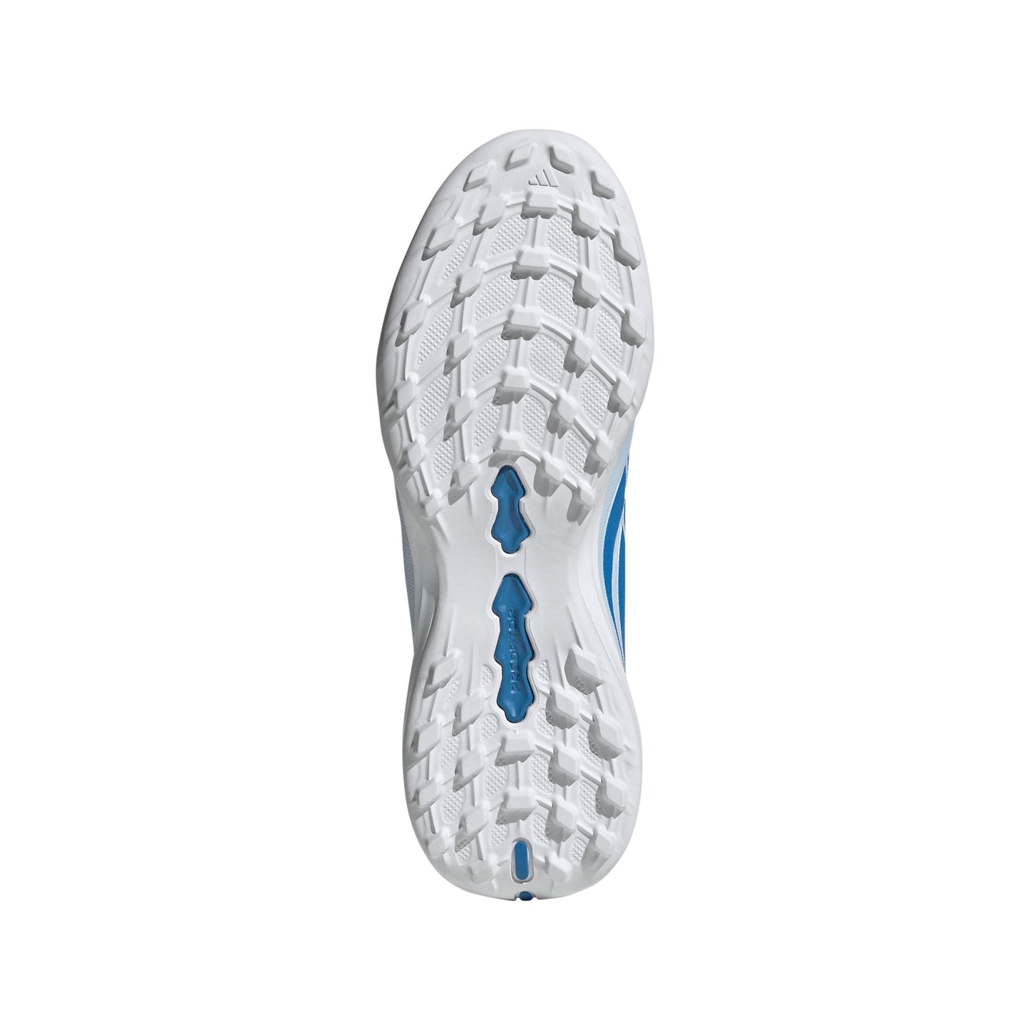 adidas Predator League Kids FoldTongue  FT TF Turf Soccer Cleat - Crystal Sky / Ray Blue / Team Solar Yellow 2