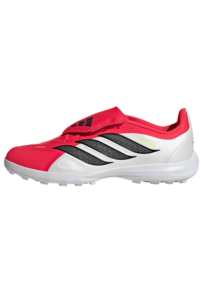 adidas Junior Predator League FT Fold Tongue TF Turf Soccer Shoes - Blue/ Lucid Ray/ Team Solar