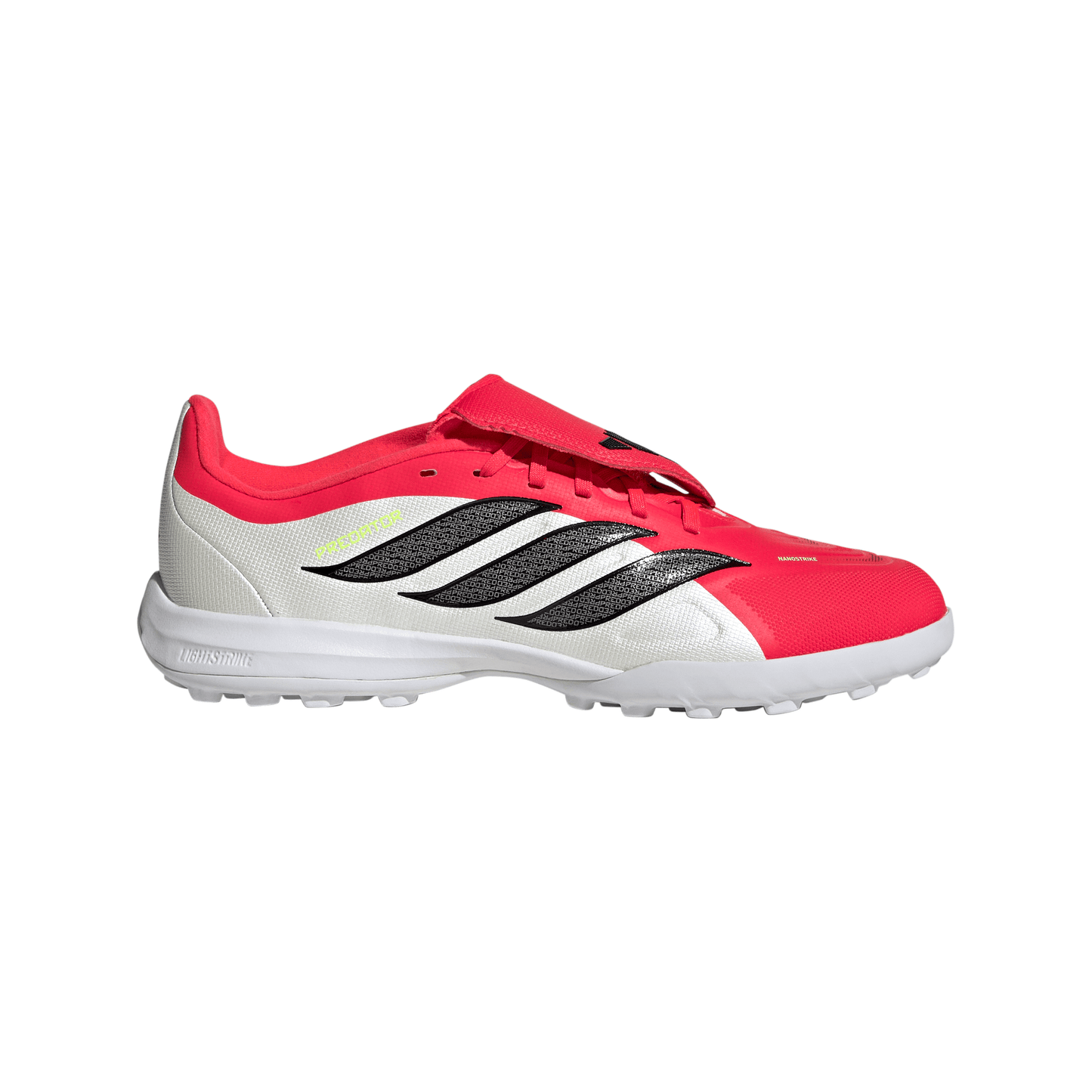 adidas Junior Predator League FT Fold Tongue TF Turf Soccer Shoes - Blue/ Lucid Ray/ Team Solar