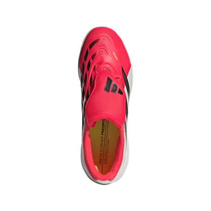 adidas Junior Predator League FT Fold Tongue TF Turf Soccer Shoes - Blue/ Lucid Ray/ Team Solar