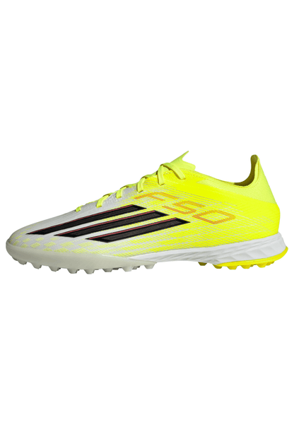 adidas F50 Pro TF Turf Soccer Shoes - Tesoye/ CBlack/ Lucred