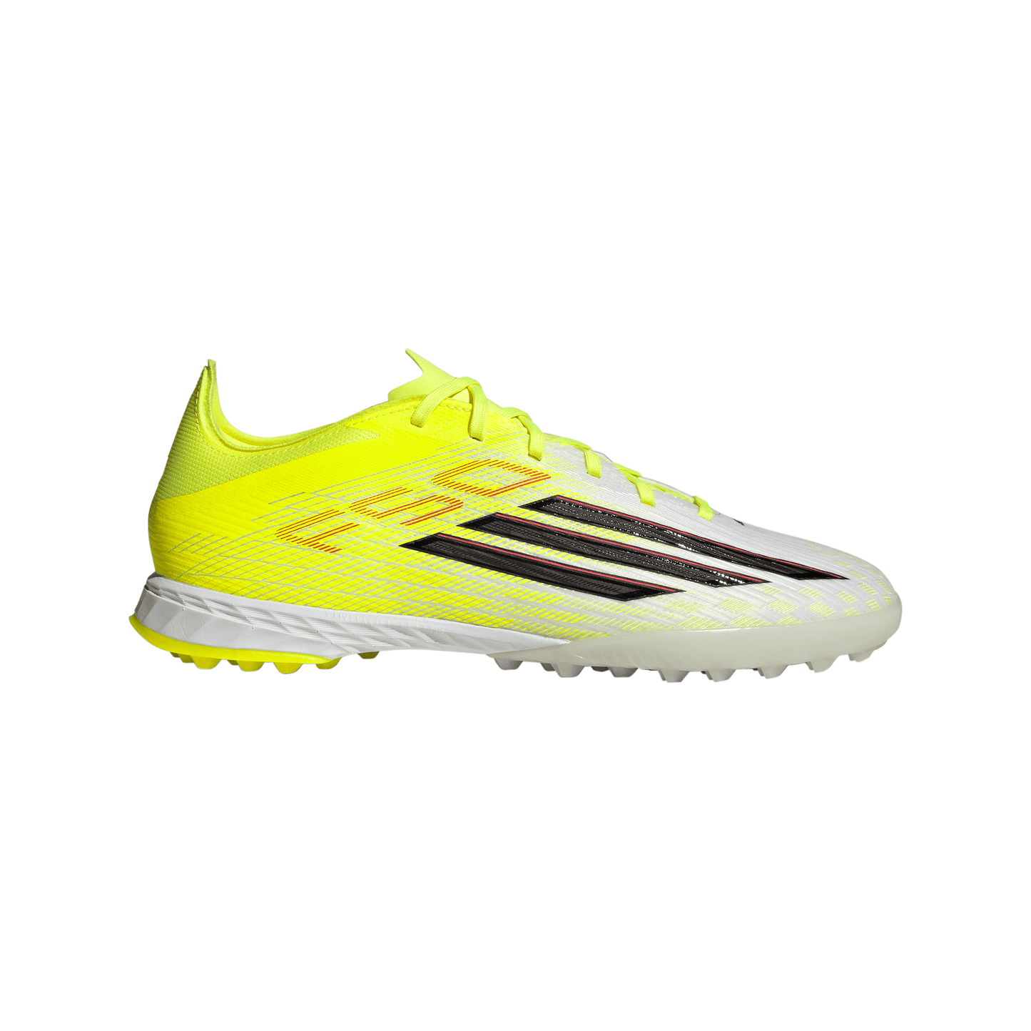 adidas F50 Pro TF Turf Soccer Shoes - Tesoye/ CBlack/ Lucred