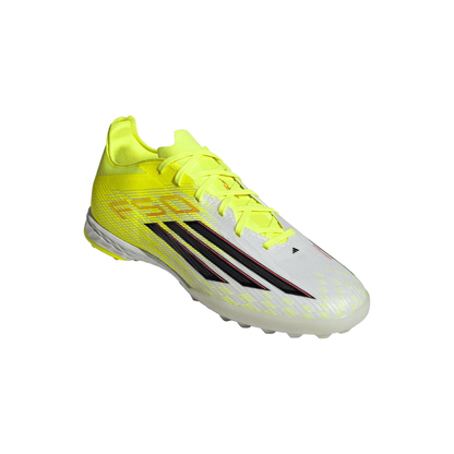 adidas F50 Pro TF Turf Soccer Shoes - Tesoye/ CBlack/ Lucred