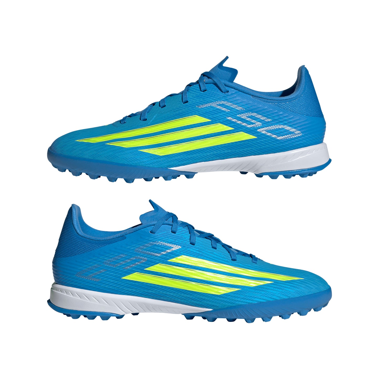 adidas F50 League TF Turf Soccer Shoes - Blue/ Lucid Ray/ Team Solar