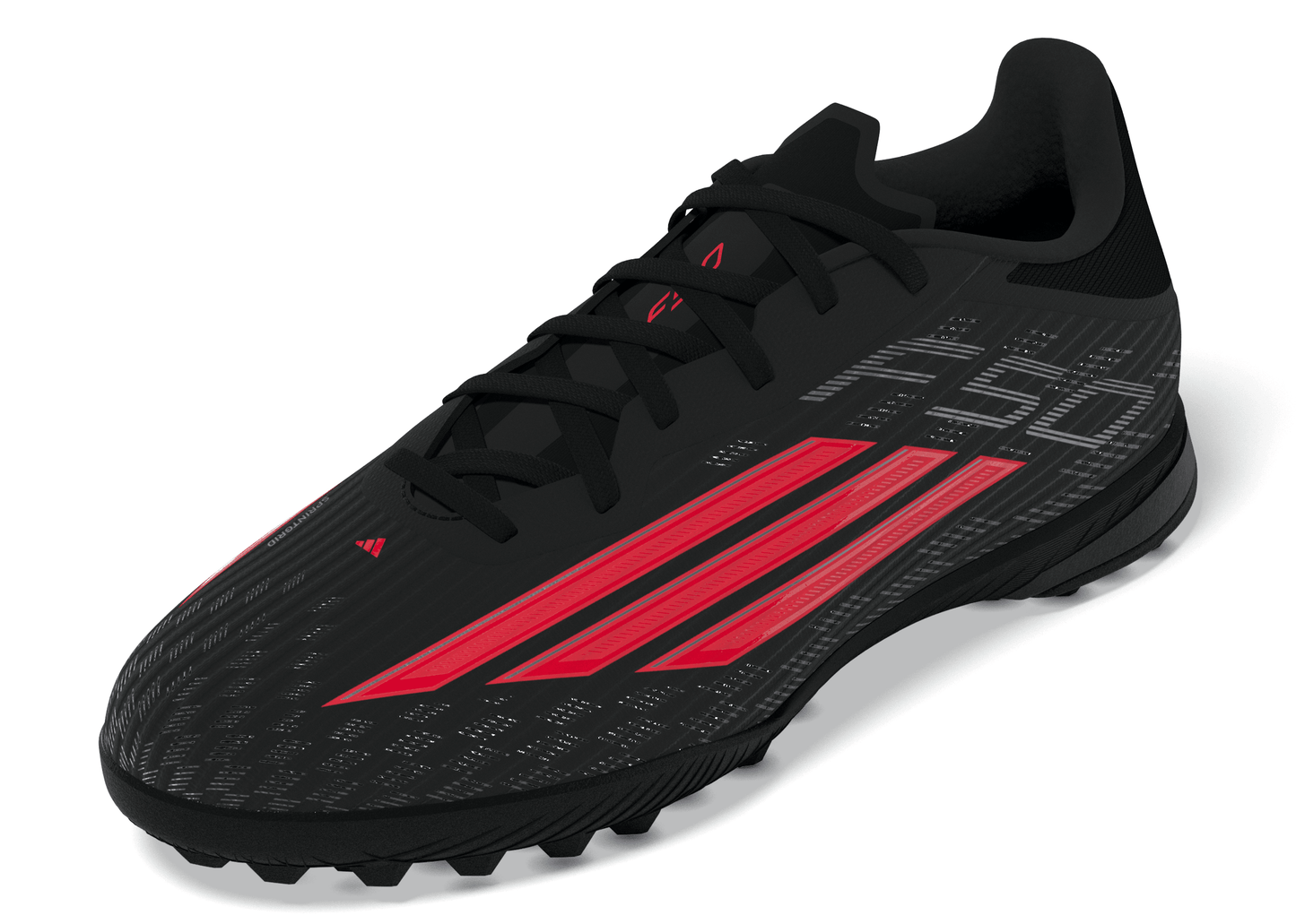 adidas F50 League TF Turf Shoes - CBlack/ Lucred/ CBlack