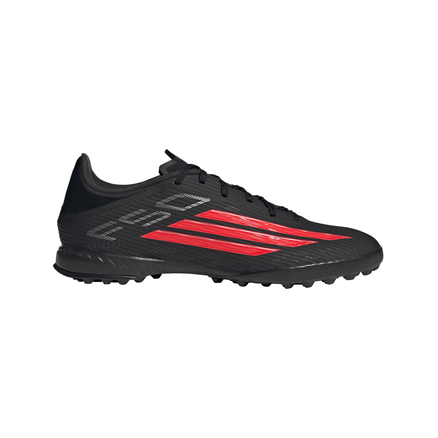 adidas F50 League TF Turf Shoes - CBlack/ Lucred/ CBlack