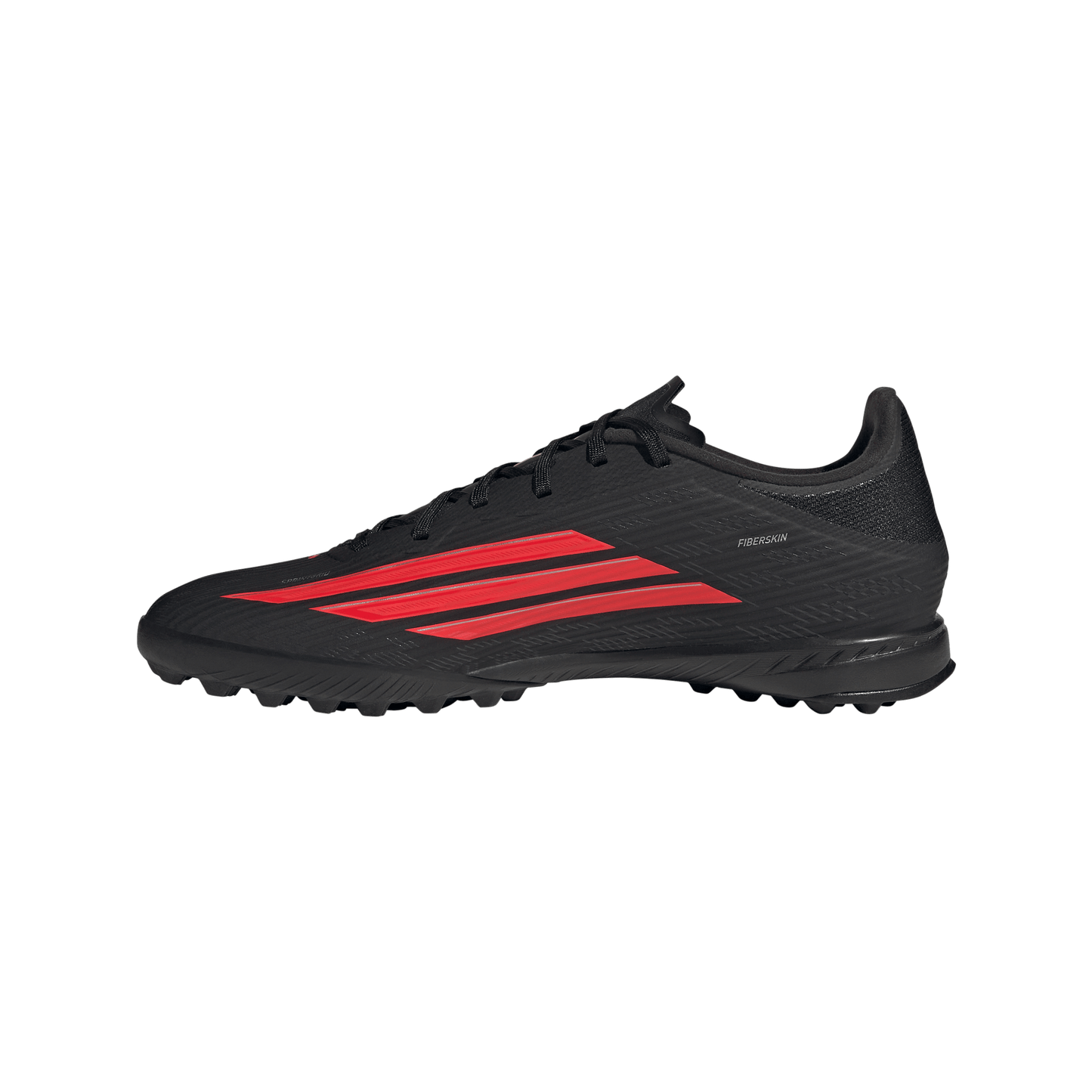 adidas F50 League TF Turf Shoes - CBlack/ Lucred/ CBlack