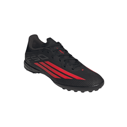 adidas F50 League TF Turf Shoes - CBlack/ Lucred/ CBlack
