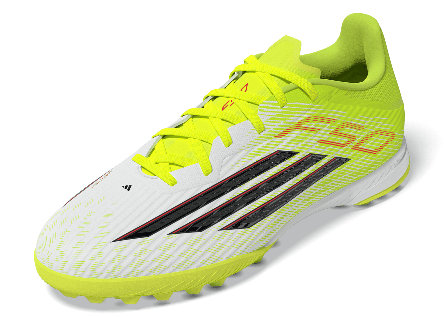 adidas F50 League TF Turf Shoes - Tesoye/ CBlack/ Lucred