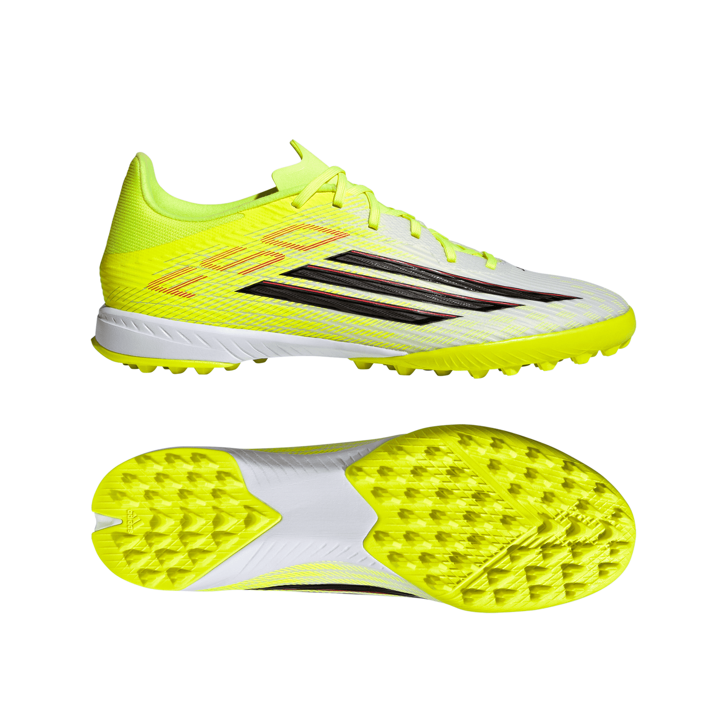 adidas F50 League TF Turf Shoes - Tesoye/ CBlack/ Lucred