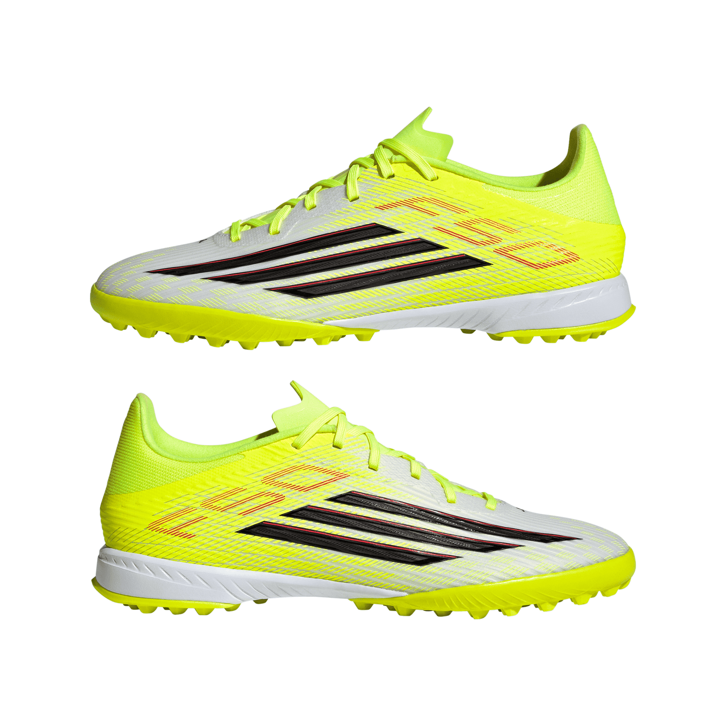 adidas F50 League TF Turf Shoes - Tesoye/ CBlack/ Lucred