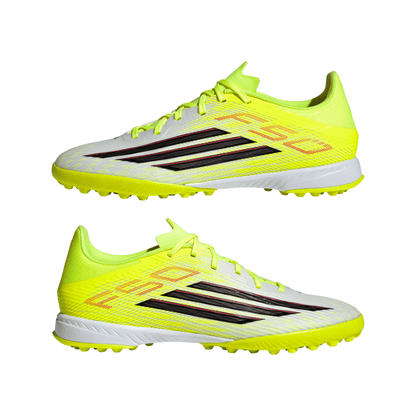 adidas F50 League TF Turf Shoes - Tesoye/ CBlack/ Lucred