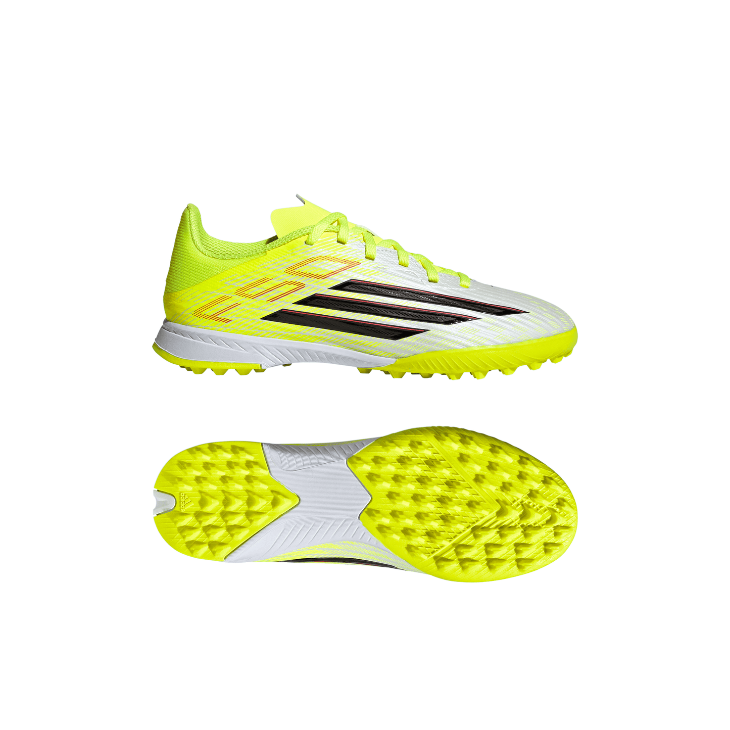 adidas F50 League TF Turf Junior - Team Solar Yellow/ Core Black/ Lucid Red