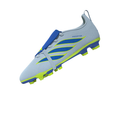 adidas Predator Club FT EL FG Firm Ground Junior -  Crytal Sky/ Ray Blue/ Team Solar