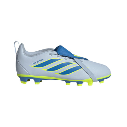 adidas Predator Club FT EL FG Firm Ground Junior -  Crytal Sky/ Ray Blue/ Team Solar