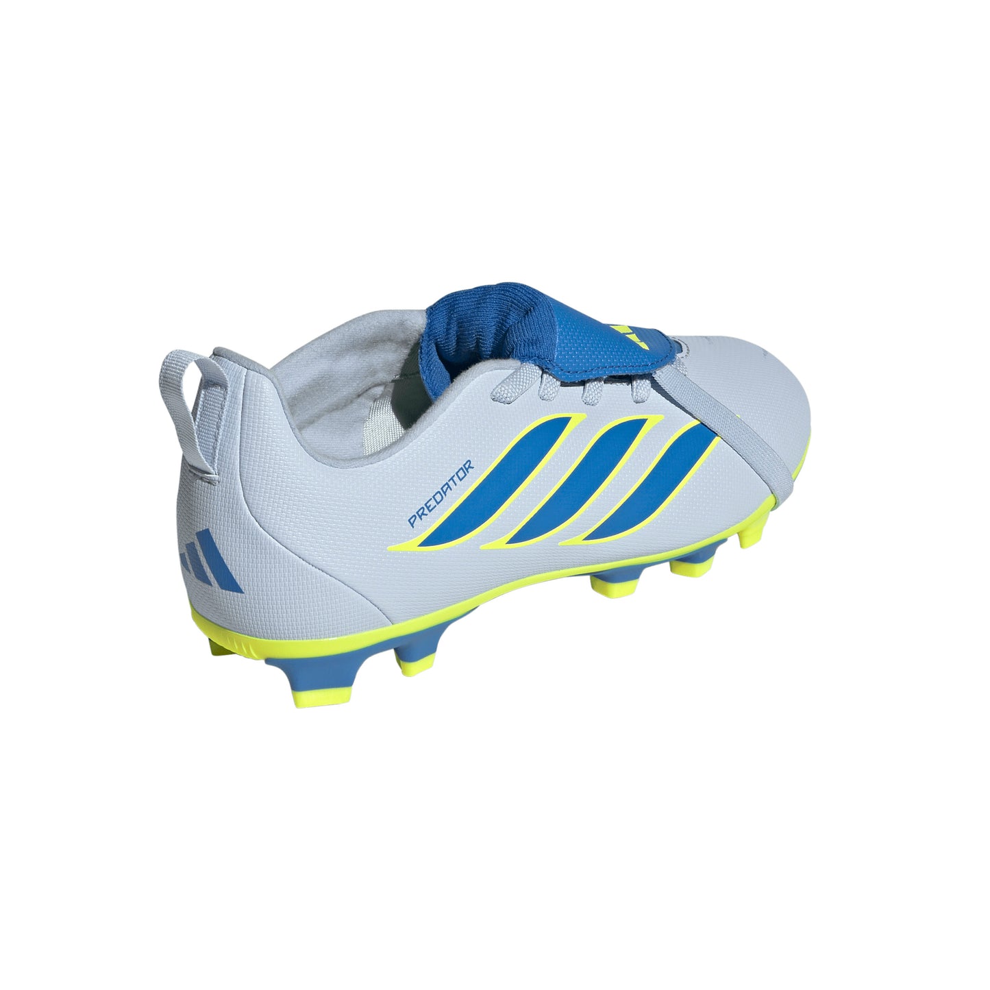 adidas Predator Club FT EL FG Firm Ground Junior -  Crytal Sky/ Ray Blue/ Team Solar