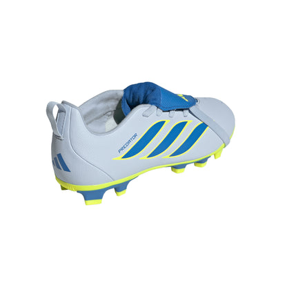 adidas Predator Club FT EL FG Firm Ground Junior -  Crytal Sky/ Ray Blue/ Team Solar