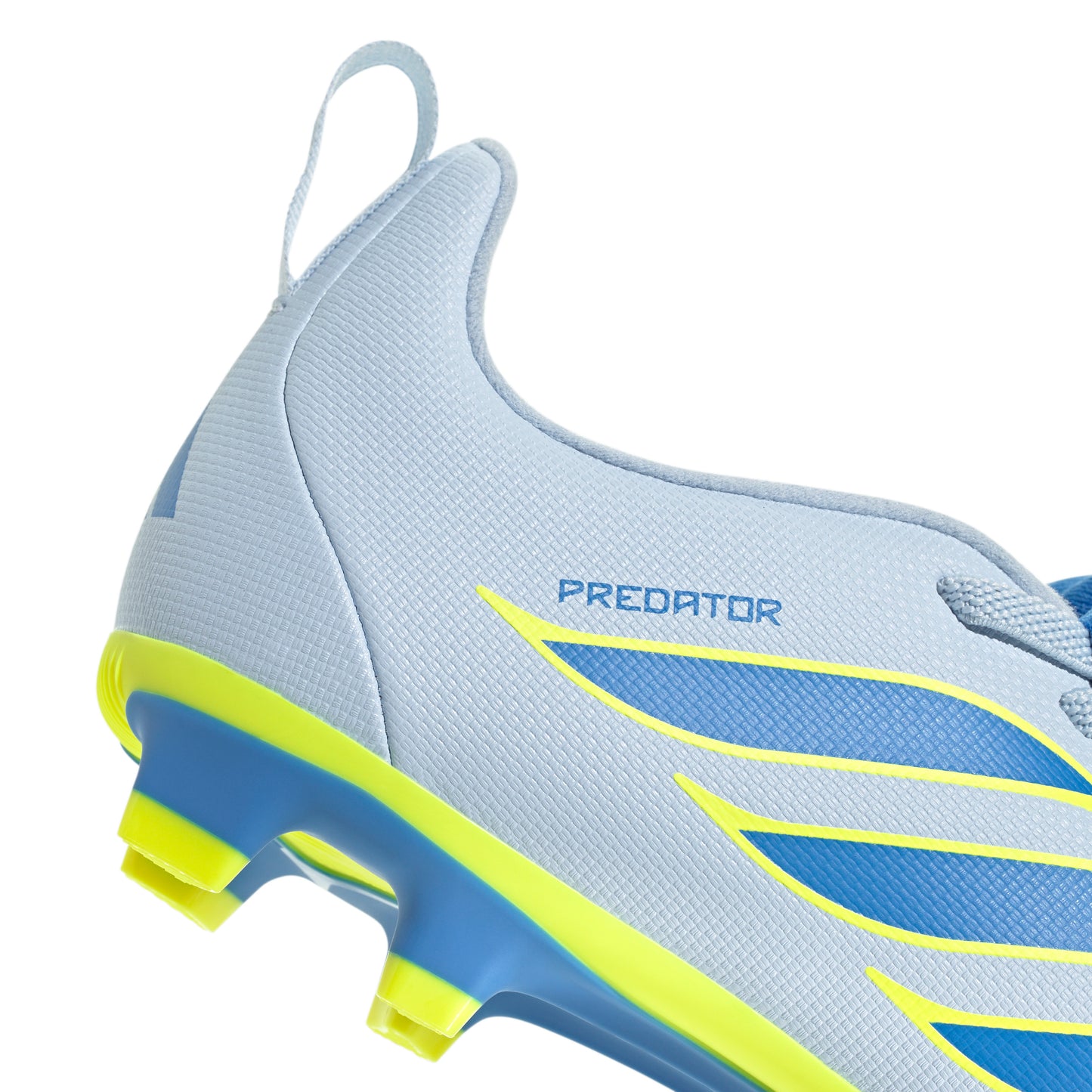 adidas Predator Club FT EL FG Firm Ground Junior -  Crytal Sky/ Ray Blue/ Team Solar