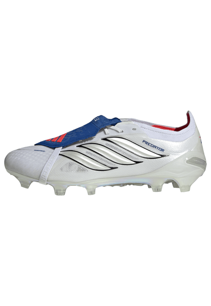 adidas Predator Elite FoldTongue FT BELLINGHAM FG Firm Ground Soccer Cleats - FTWhite /Zeromt /Royal Blue