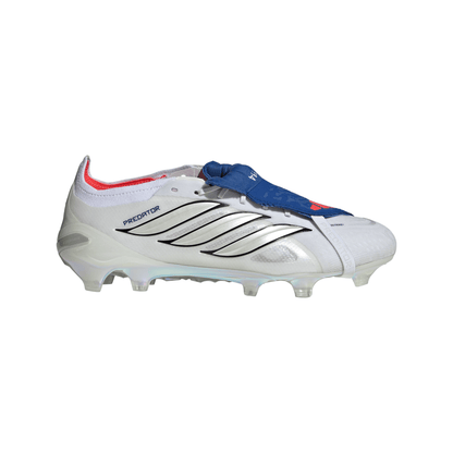 adidas Predator Elite FoldTongue FT BELLINGHAM FG Firm Ground Soccer Cleats - FTWhite /Zeromt /Royal Blue