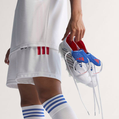 adidas Predator Elite FoldTongue FT BELLINGHAM FG Firm Ground Soccer Cleats - FTWhite /Zeromt /Royal Blue