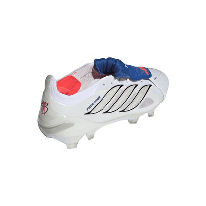 adidas Predator Elite FoldTongue FT BELLINGHAM FG Firm Ground Soccer Cleats - FTWhite /Zeromt /Royal Blue