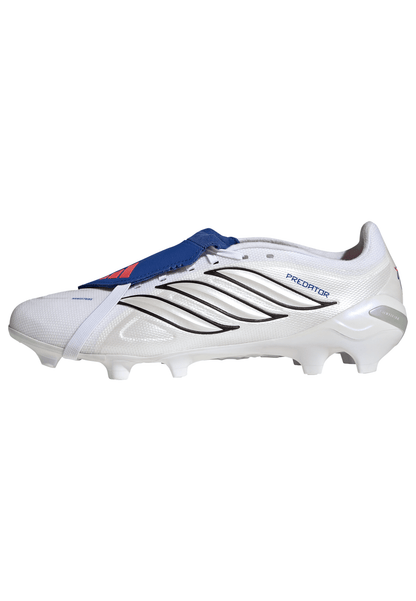 adidas Predator League Fold Tongue BELLINGHAM FG Firm Ground Soccer Cleats - FTWhite / Zeromt / Royal Blue
