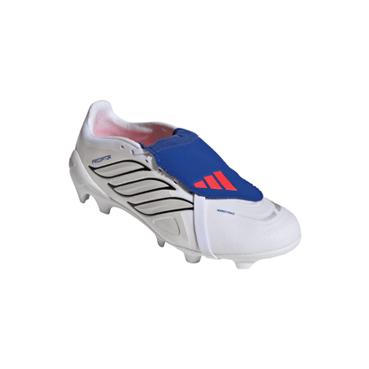 adidas Predator League Fold Tongue BELLINGHAM FG Firm Ground Soccer Cleats - FTWhite / Zeromt / Royal Blue
