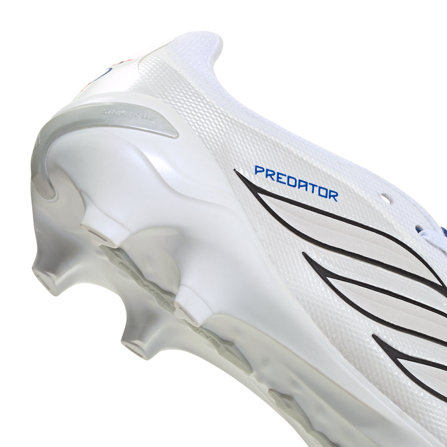 adidas Predator League Fold Tongue BELLINGHAM FG Firm Ground Soccer Cleats - FTWhite / Zeromt / Royal Blue