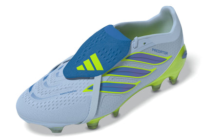 adidas Predator Pro FT FG Firm Ground Soccer Cleats - Blue/ Lucid Red/ Team Solar