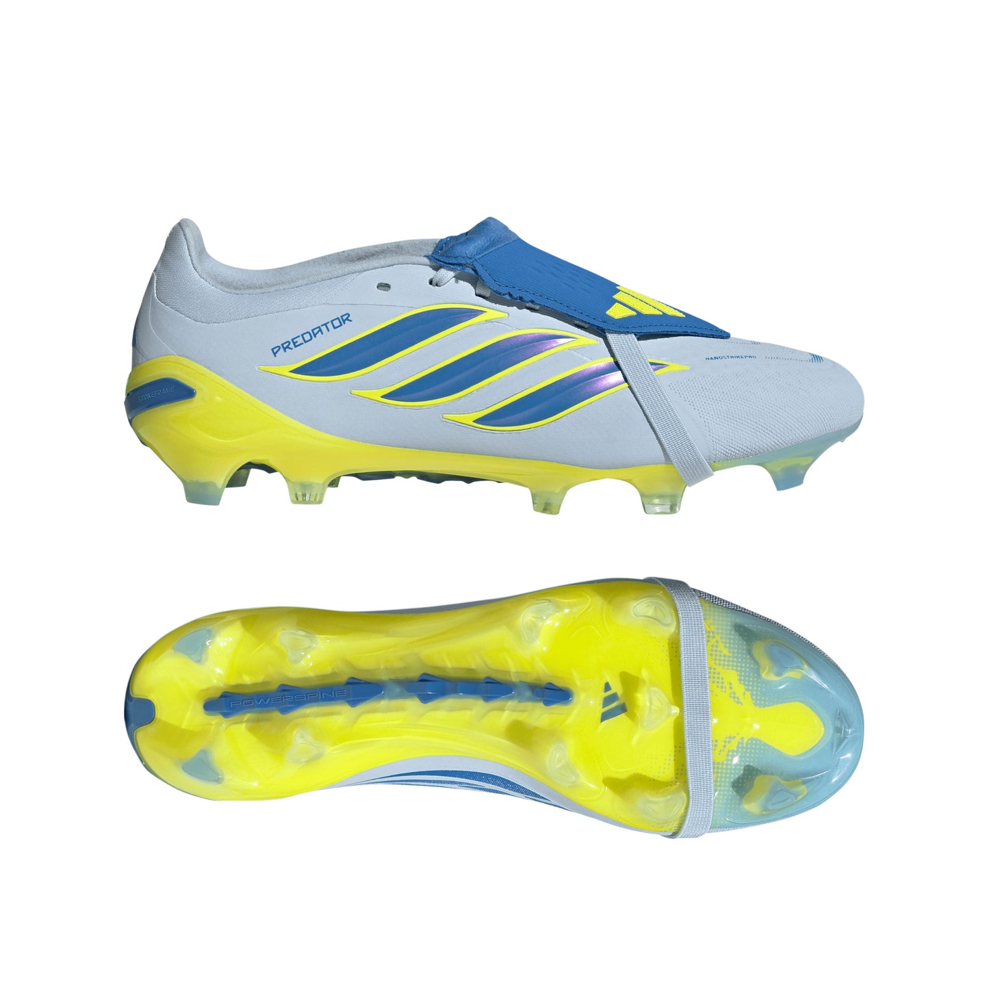 adidas Predator Pro FT FG Firm Ground Soccer Cleats - Blue/ Lucid Red/ Team Solar