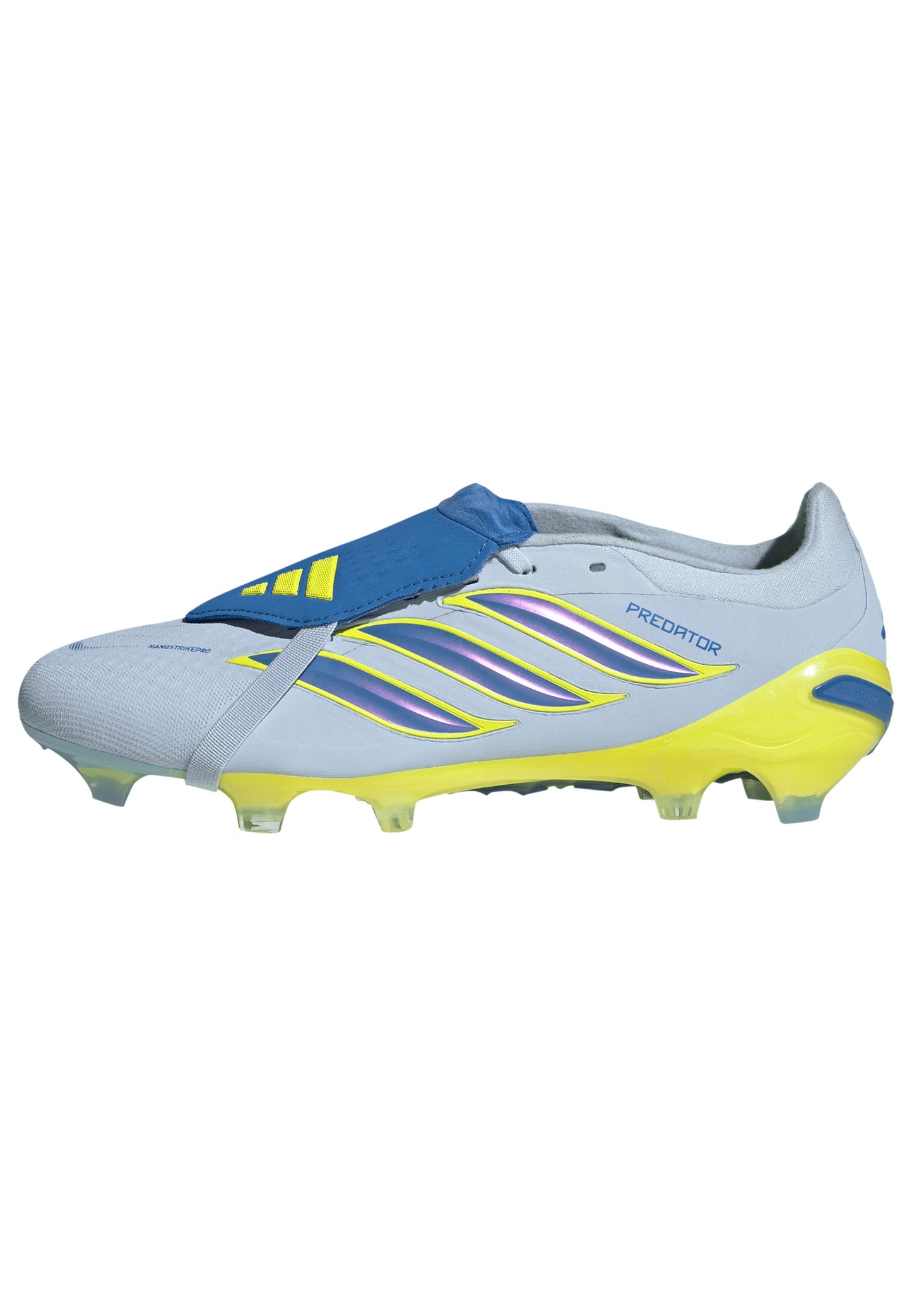 adidas Predator Pro FT FG Firm Ground Soccer Cleats - Blue/ Lucid Red/ Team Solar