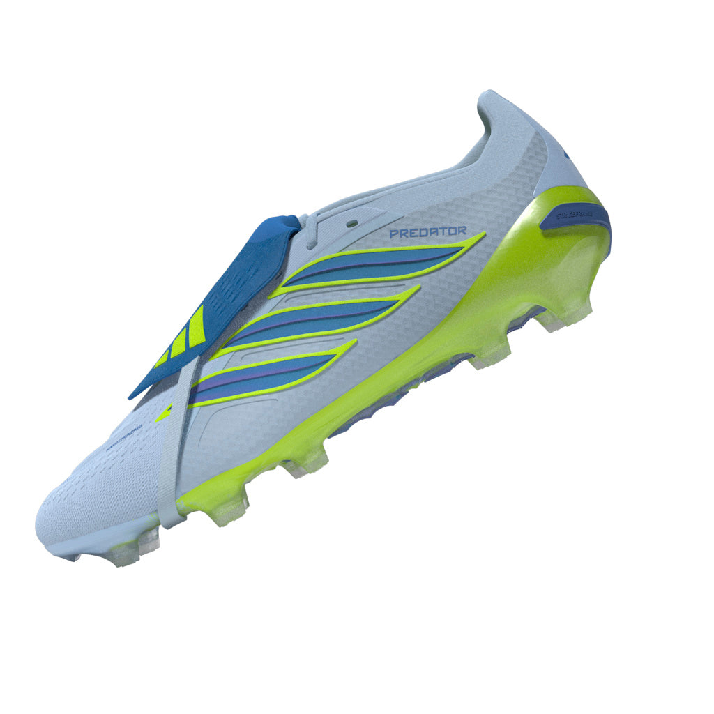 adidas Predator Pro FT FG Firm Ground Soccer Cleats - Blue/ Lucid Red/ Team Solar