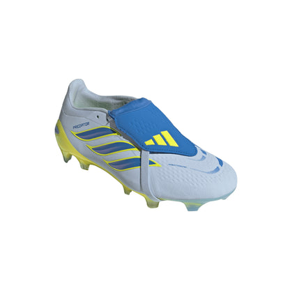 adidas Predator Pro FT FG Firm Ground Soccer Cleats - Blue/ Lucid Red/ Team Solar