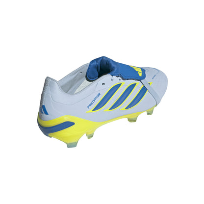 adidas Predator Pro FT FG Firm Ground Soccer Cleats - Blue/ Lucid Red/ Team Solar