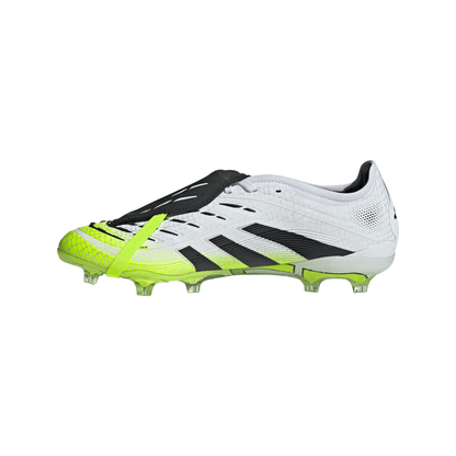 adidas Predator Pro FT FG Firm Ground Soccer Shoes - Ftwr White/ Core Black/ Lucid Lemon