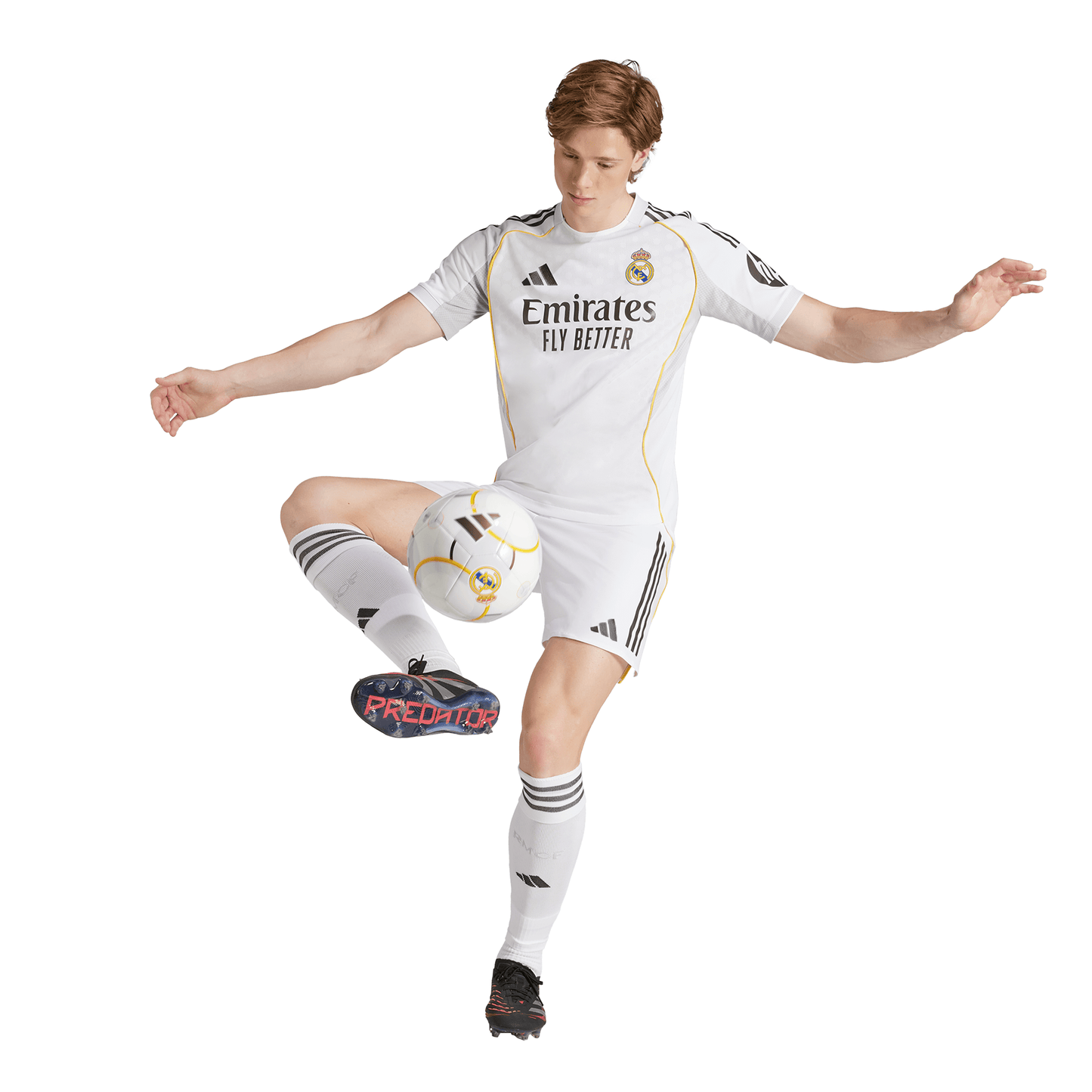 adidas Men's Authentic Real Madrid Home Jersey 2025/2026