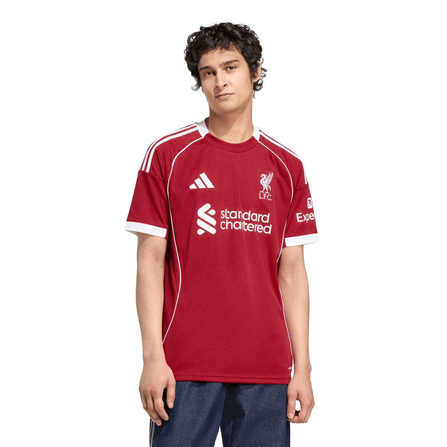 Men's adidas Replica Liverpool Home Jersey 2025/2026