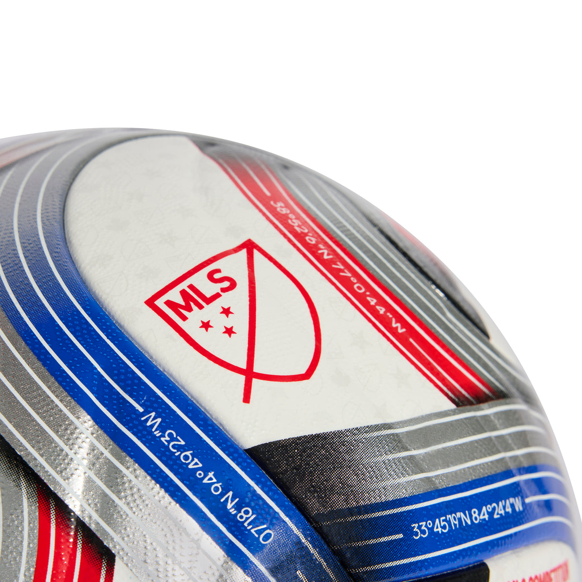adidas MLS Competition NFHS Soccer Ball - White/Blue/Red