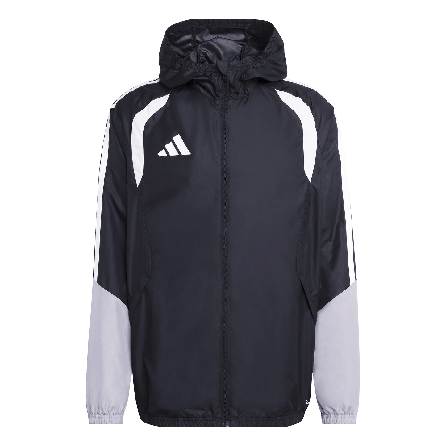 Men's adidas Tiro 26 Competition All Weather Jacket 2026 - Black/ Black/ Light Onix