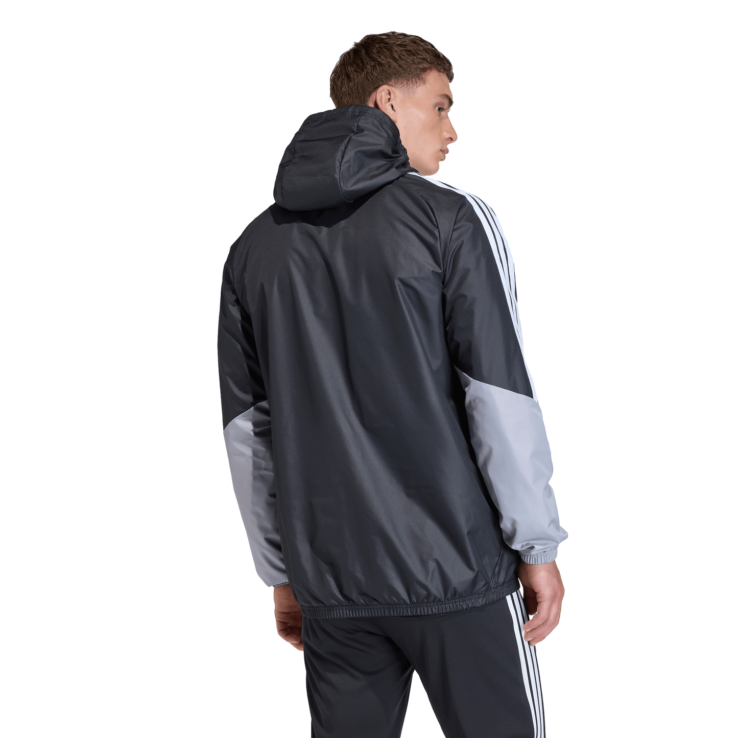 Men's adidas Tiro 26 Competition All Weather Jacket 2026 - Black/ Black/ Light Onix