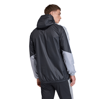 Men's adidas Tiro 26 Competition All Weather Jacket 2026 - Black/ Black/ Light Onix