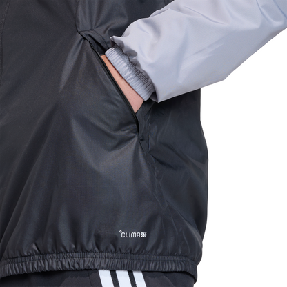 Men's adidas Tiro 26 Competition All Weather Jacket 2026 - Black/ Black/ Light Onix