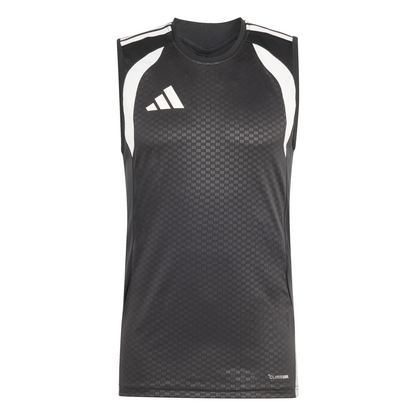 Men's adidas Tiro 26 Competition Sleeveless Jersey - Black/ Black/ Light Onix